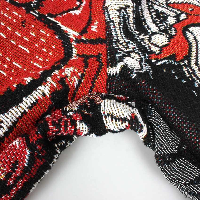 Tapestry Pants New Style Fashion Clothing Customized Cartoon Design Jacquard Woven Tapestry Shorts