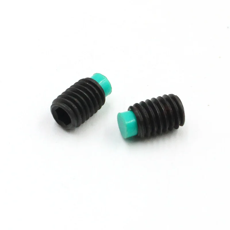 Hardware Fastener Stainless Steel Hex Socket Set Screw Nylon Tip Cup Cone Point Allen Grub Dog Point Screw for Electronic