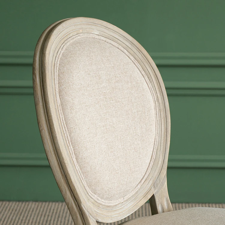 Wholesale Antique Design Restaurant Ghost Solid Wood Furniture Louis Kitchen  Dining Chair