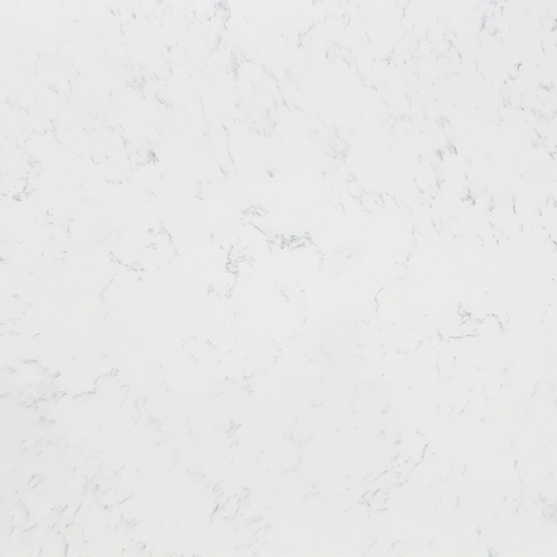 Carrara Quartz kitchen Island worktops  engineered stone pure white marble