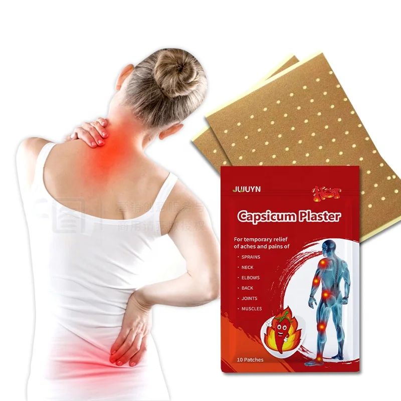 JUJUYN Manufacturer HOT Body Pain Patch Herbal Capsicum Pain Adhesive Plaster