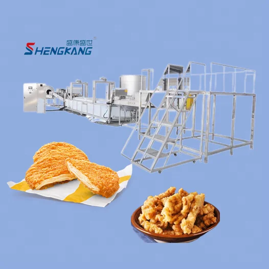 Industrial Fully Automatic Batch Fryer Pork Pig Skin Frying Machine Batch Round Deep Fryer For Sale