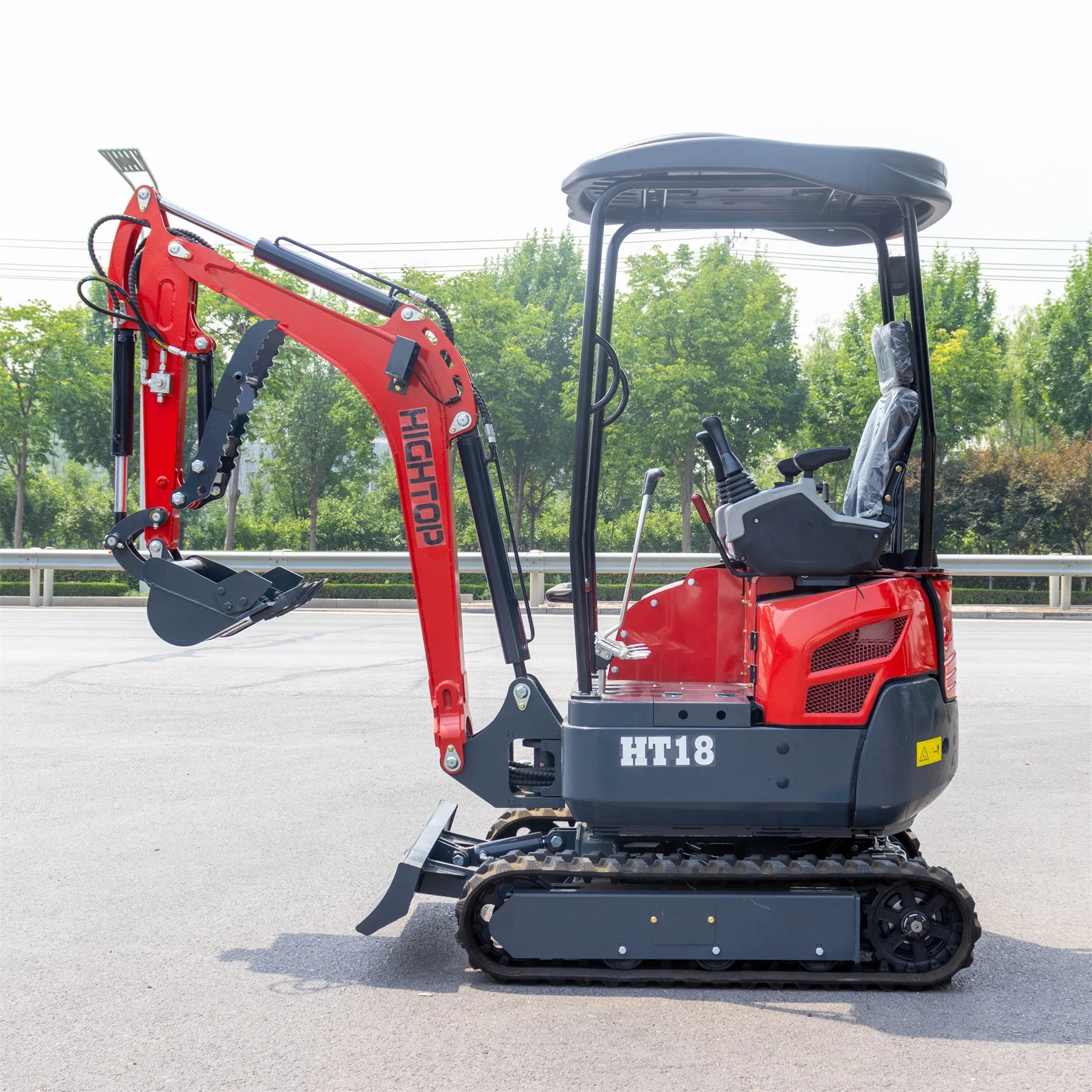 Mini engineering small excavator small excavator trencher bagger sales price crawler high-quality excavator