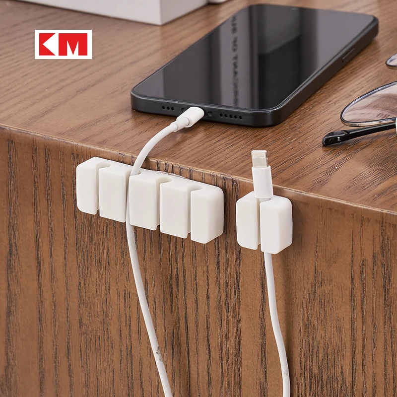 wholesale Desktop cable organizer data cable  holds mobile phone charging cable organizer