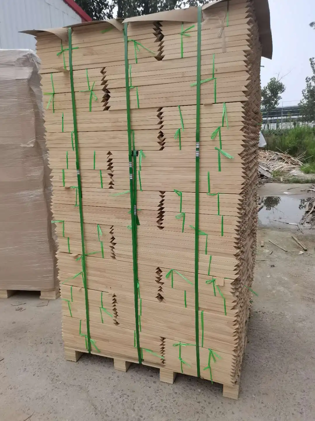 good quality low price unfinished wood frame for stretched canvas wood stretcher bar