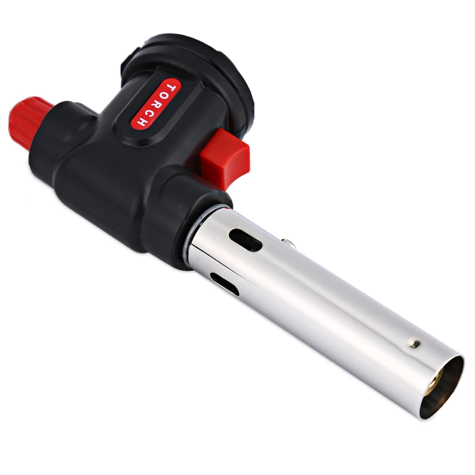 Free Rtation Barbecue Flame Torch Ignition Lighter Butane Gas Welding Spray