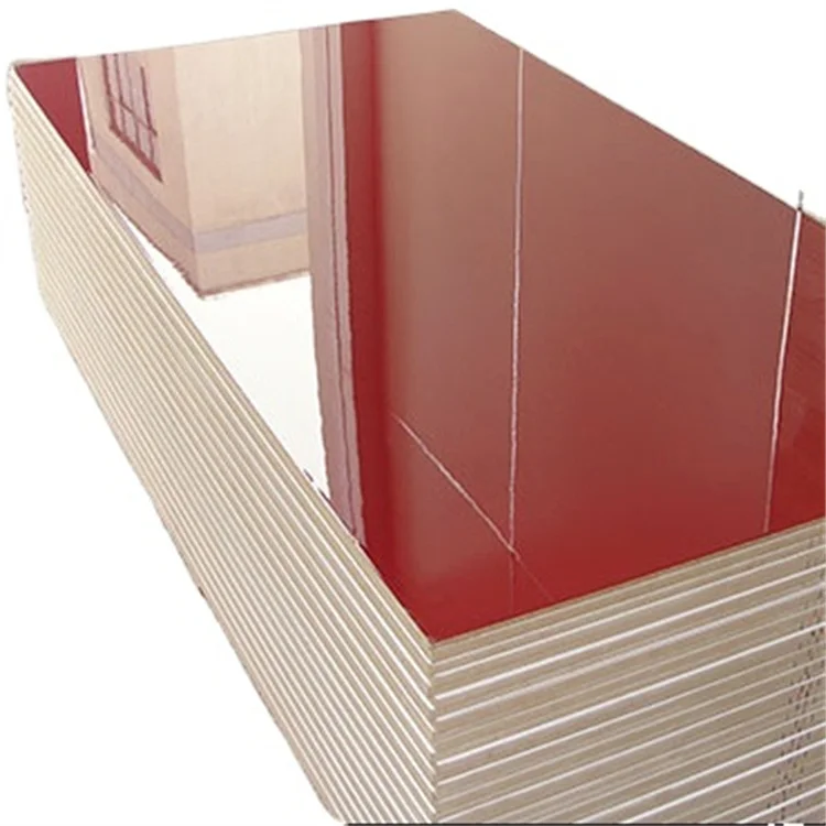 QX-M23 High quality cheap pricehigh gloss white  7mm 15mm 18mm  melamine faced mdf board