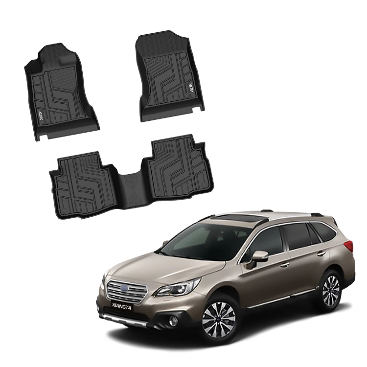 Tpe Car Mats  Front Rear Car Mats for SUBARU OUTBACK 2020+ High Quality TPE Material Car Floor Mat
