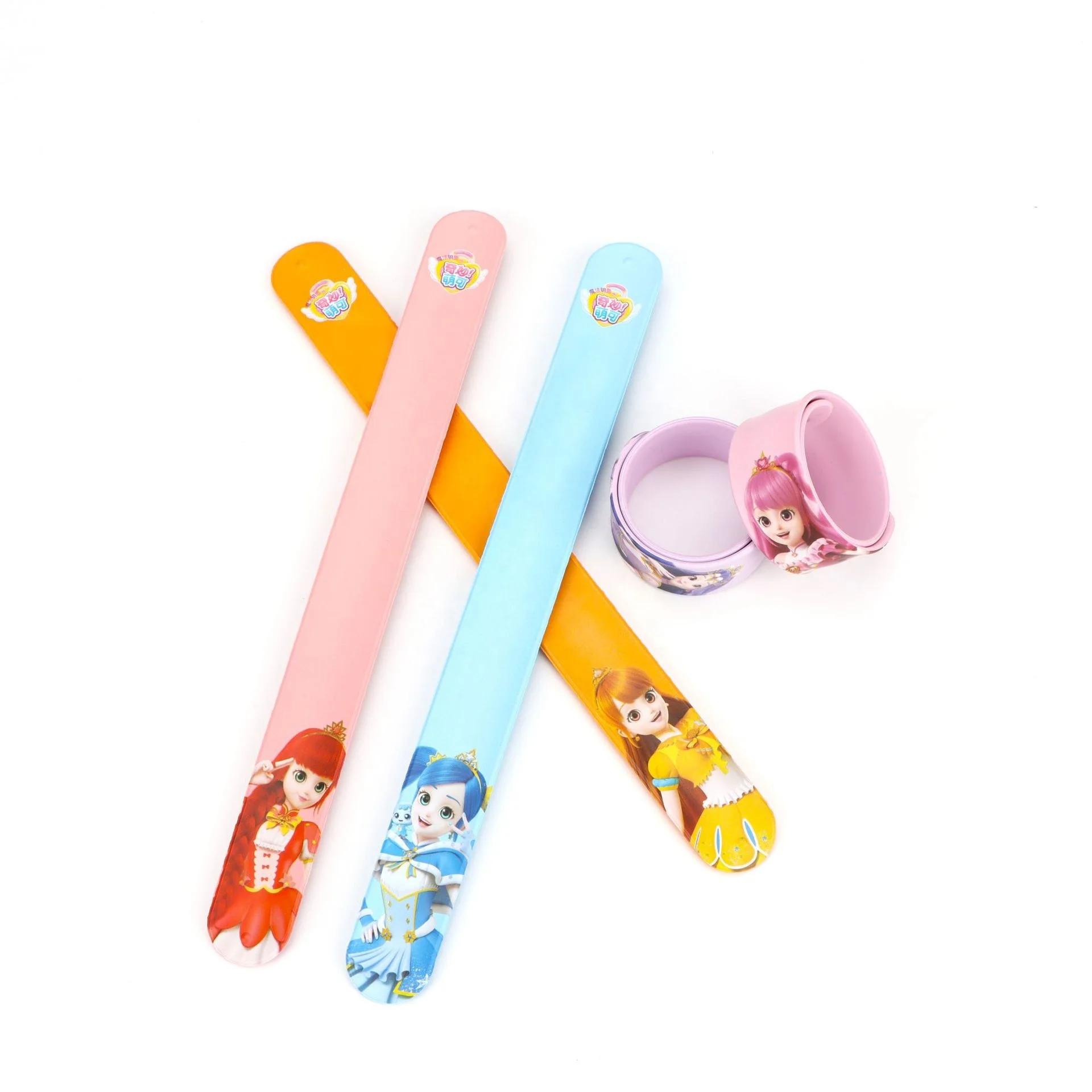 Silicone Bracelet Wholesale Personalized Pattern Custom Color Silicone Slap Bracelet Silicone Slap Band Slap Wristband