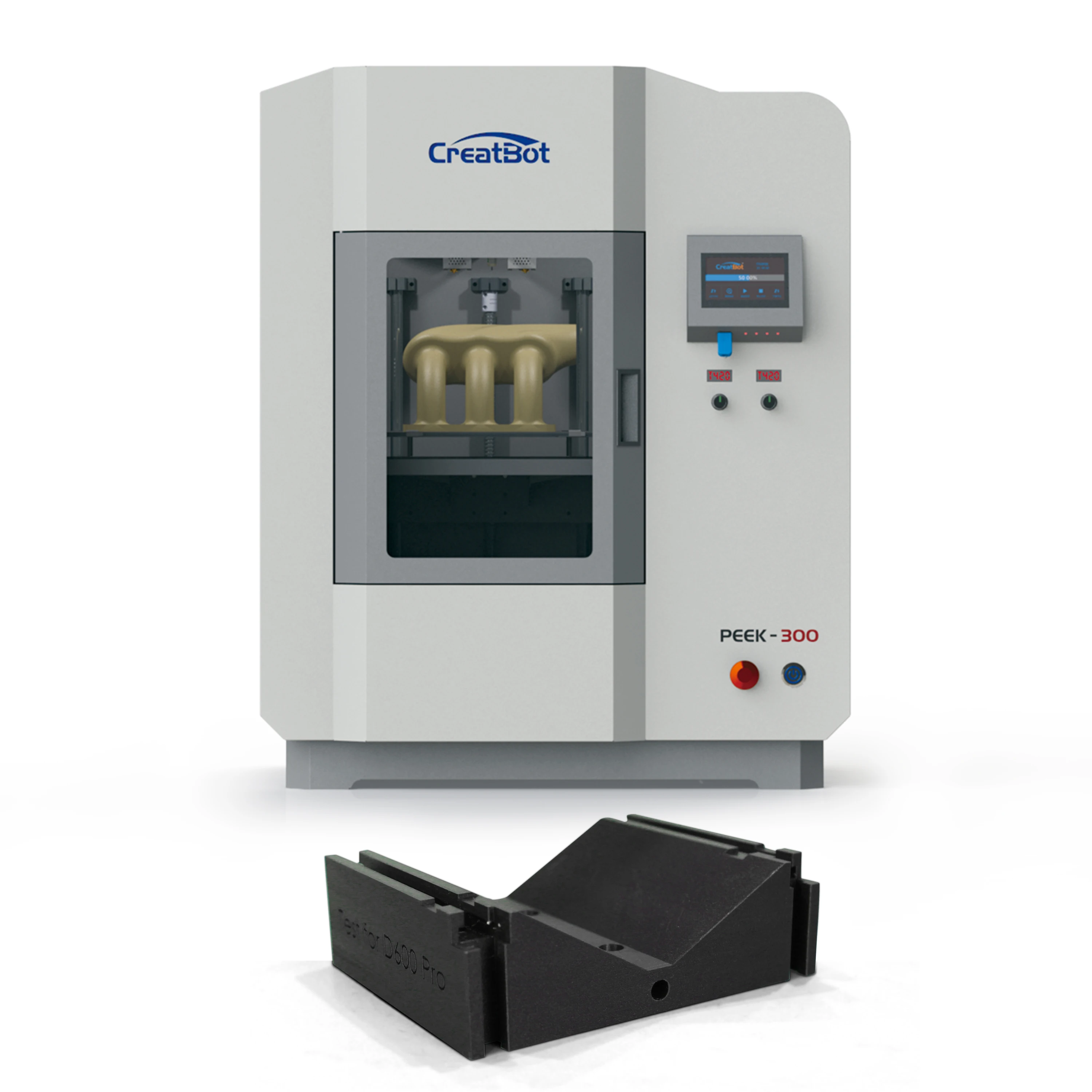 CreatBot PEEK-300  High Precision Save data when power is off Top selling  best large Industrial High Speed ABS 3D printer