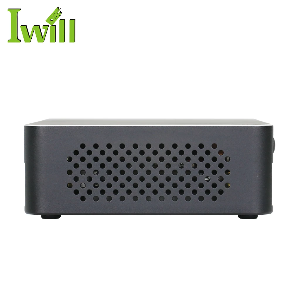 Self-branded 2 lan 8 gen core i7 win 10 Linux mini pc manufacturers with install linux server 4usb