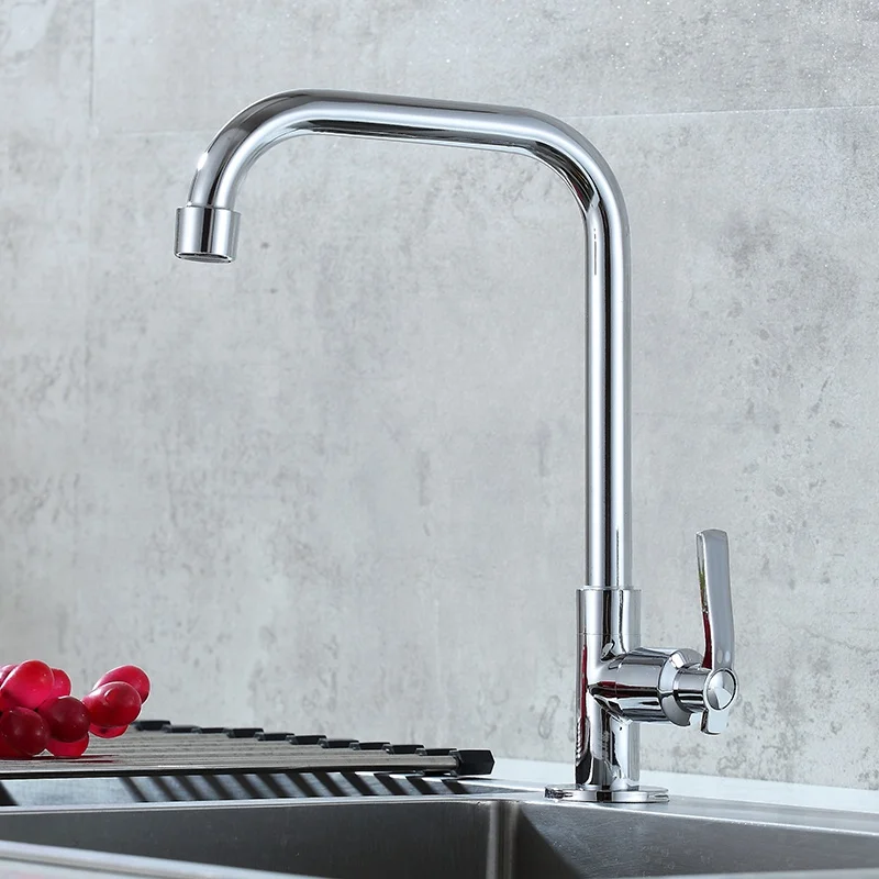 Single cold basin faucet brass faucet sink cold water kitchen faucets