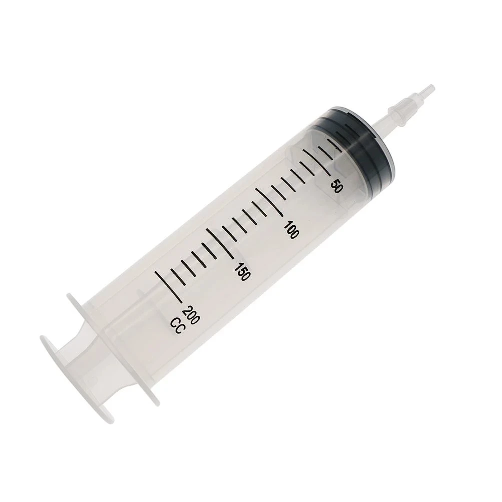 Transparent Flush Tube Syringe Injector Feeding Tool Pets Syringe Luer Lock Syringe