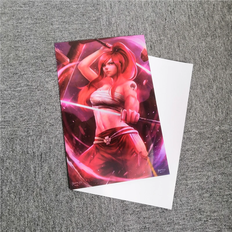 Japanese hot girl 3D  poster lenticular flip Anime 3D poster of sexy girls