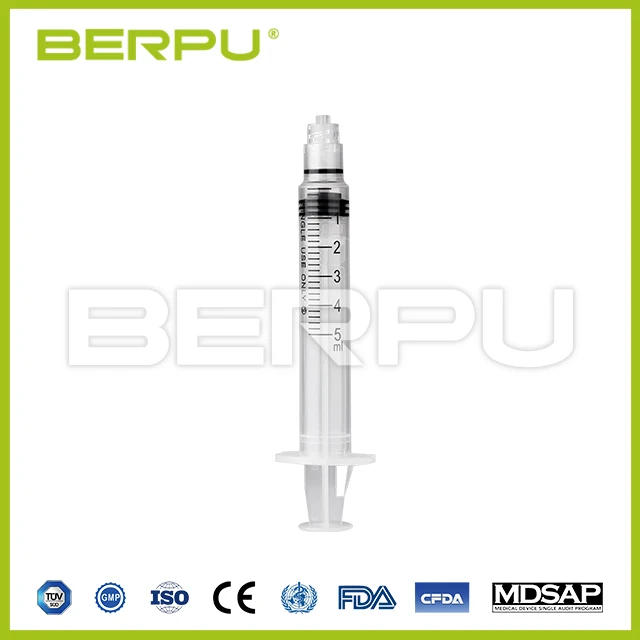 Manufacturer Well Made Sterile Hypodermic Auto Disable Syringe AD Syringe For Medical Use
