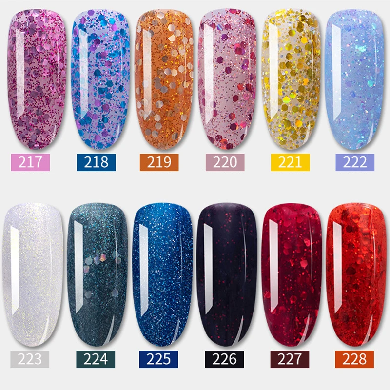 OEM/ODM high quality new product Care UV Gel polish 3000 color nail glue gel polish