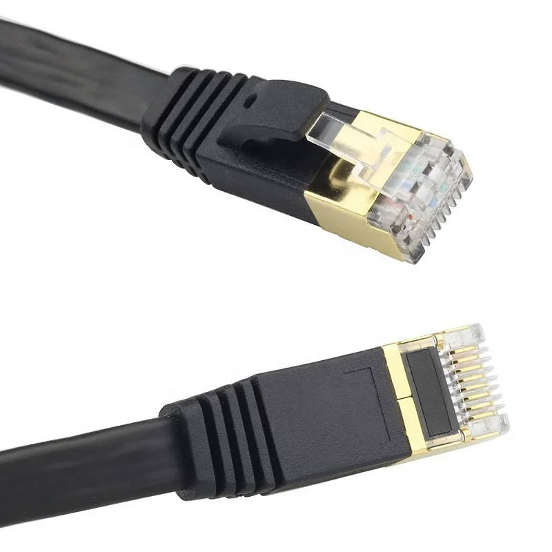  Высококачественный плоский ethernet-Кабель cat7 Соединительный шнур