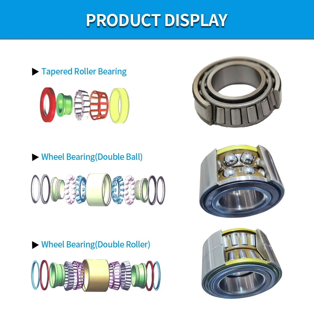 HNN auto Parts auto Bearing car wheel hub bearing Front Rear hub assy For NISSAN X-TRAIL 01-13 DAC387945-2RS