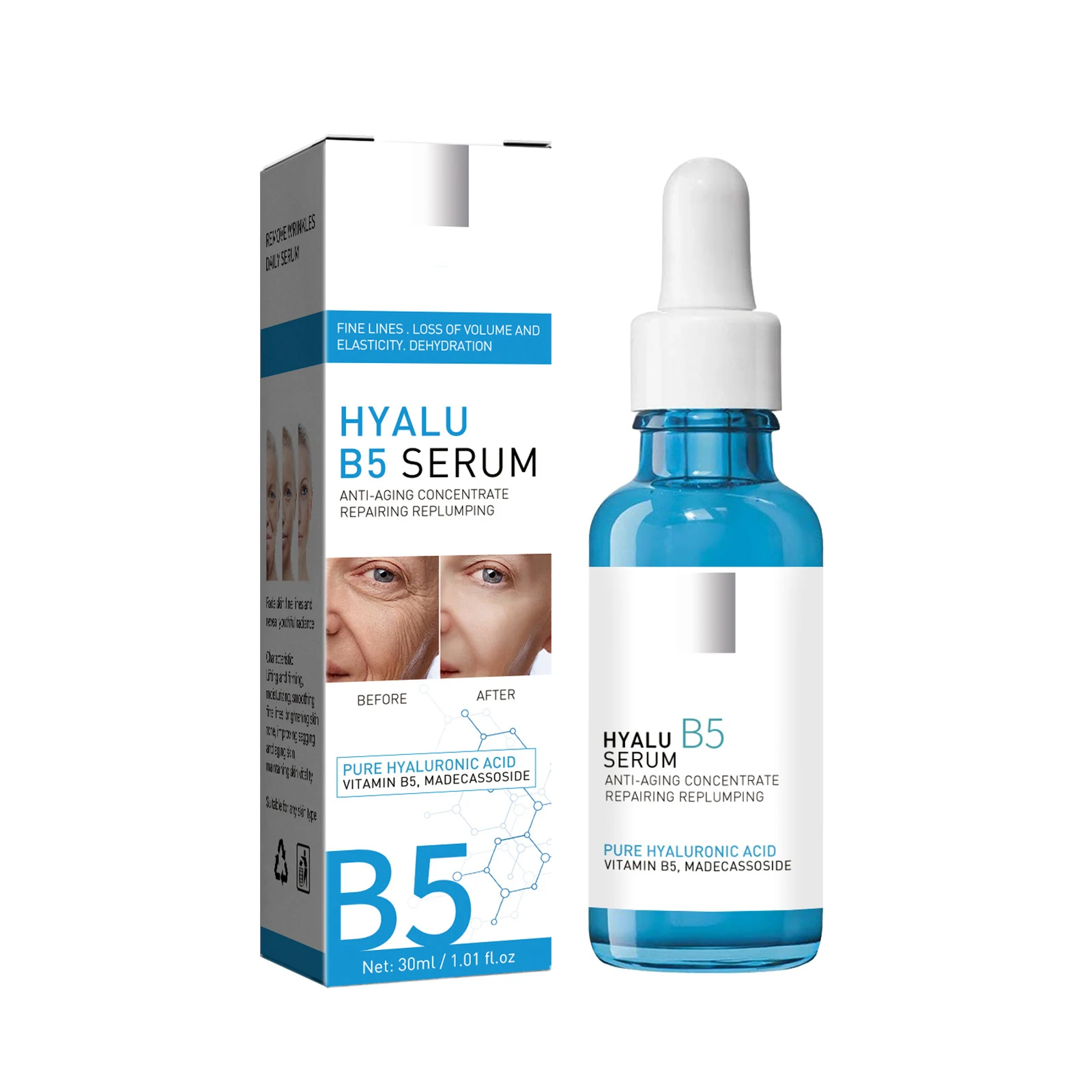 Huati Sifuli RubioAroma HYALU B5 SERUMANTI-AGING концентрат восстанавливающая средства для ухода за кожей лица сыворотка