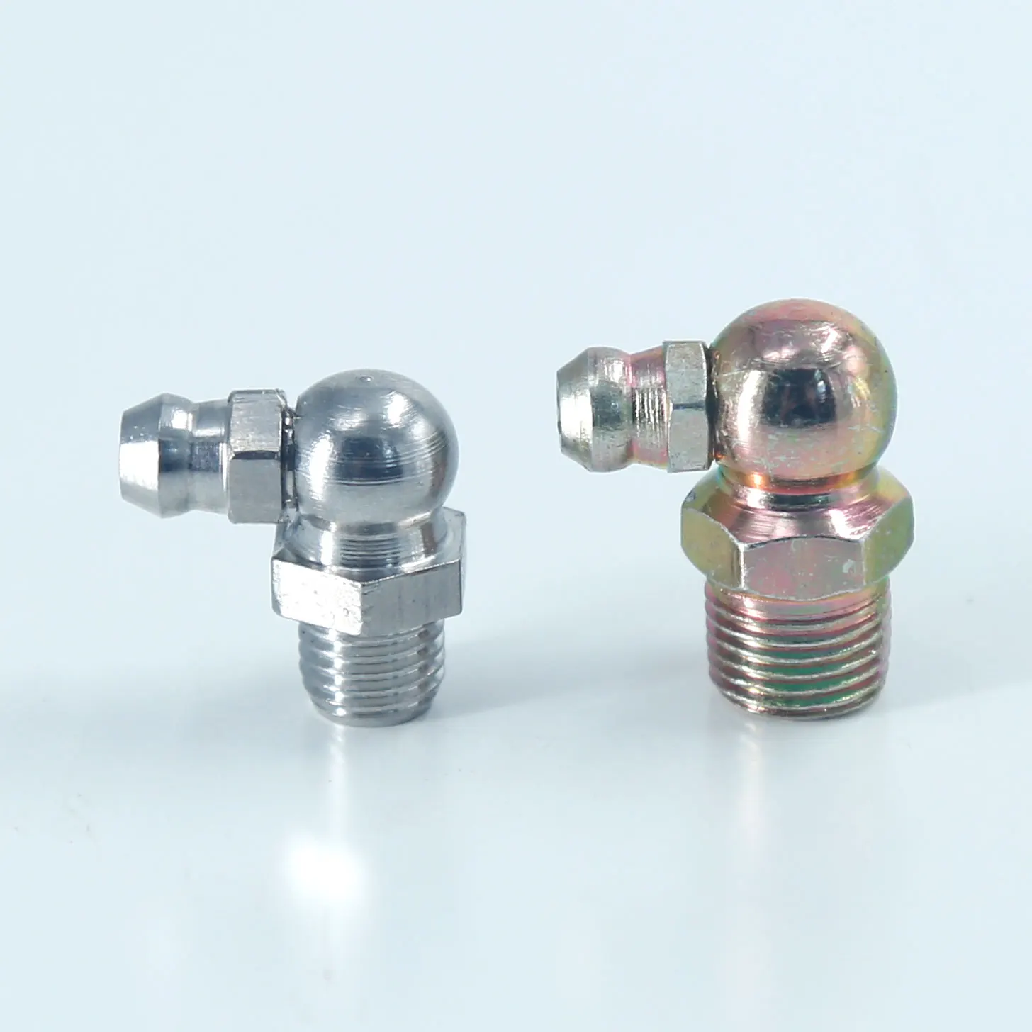 din71412 grease nipple 45degree/90degree grease nipple din71412 zinc plated