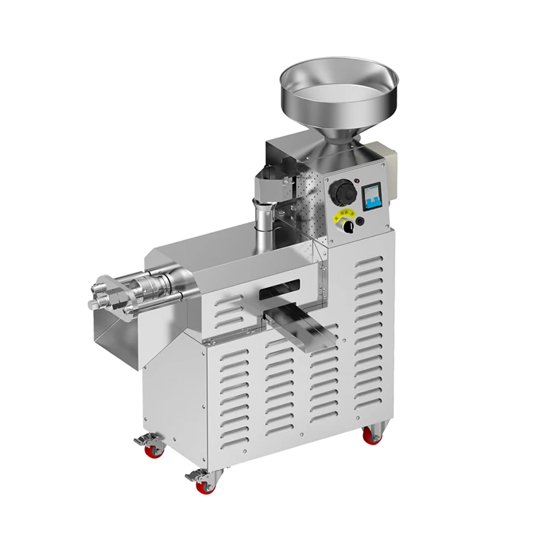 GOOPIKK 2150w Oil Press Machine Nut Seeds Oil Extractor Cold& Hot Press Machine Temperature Control Extended Rod Lower Noise