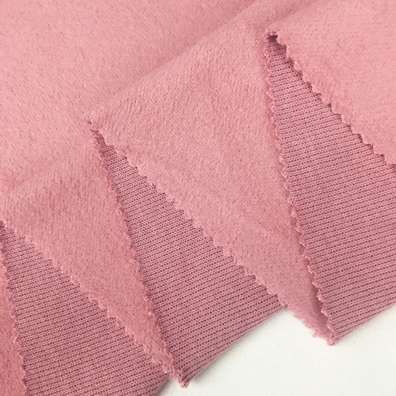 Most popular Tweed brush Plush pile Leisure For Dress Clothing Garment / Composite fabric