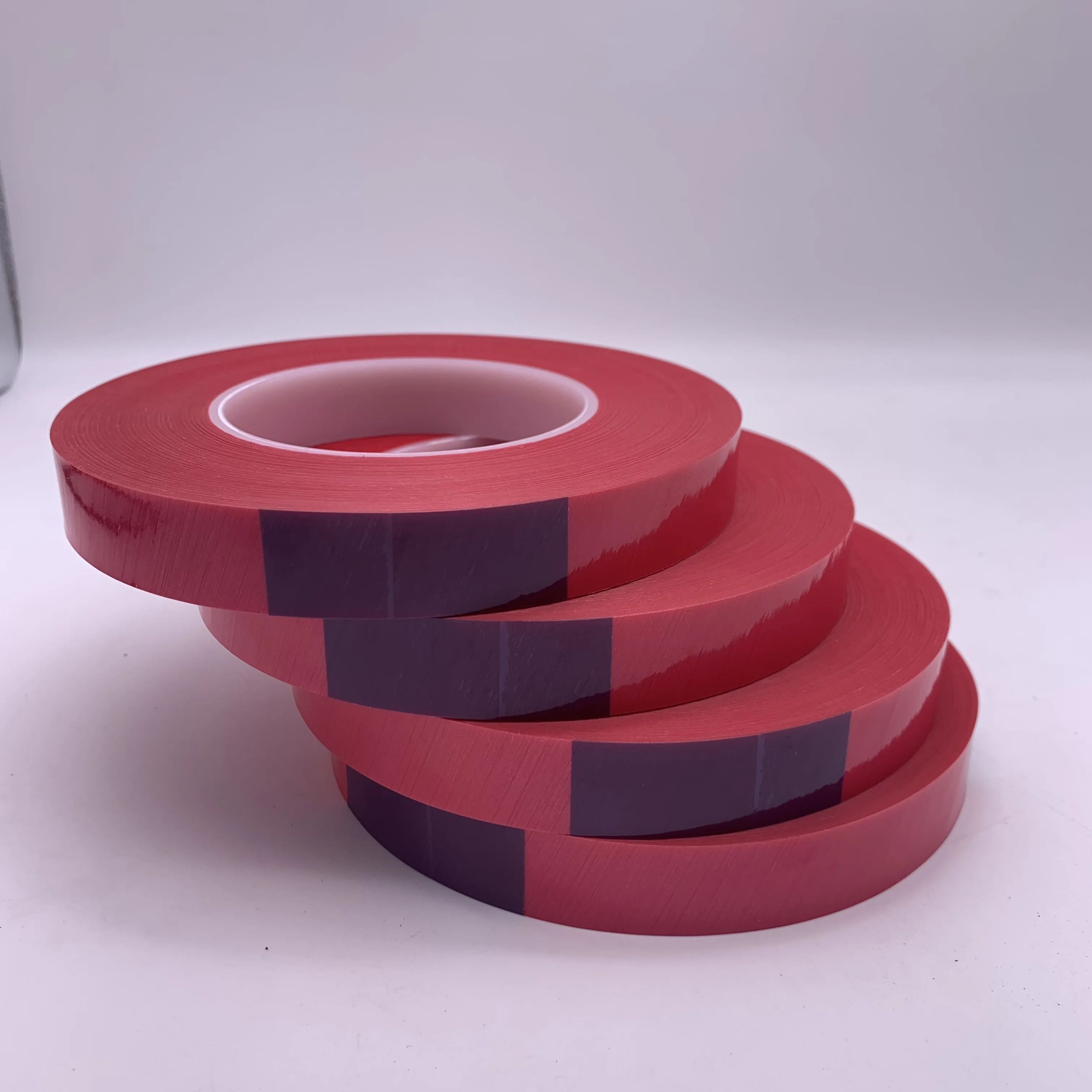 Hot Sales PU Abrasive Belt Red Splicing Tape adhesive tape for Making Sanding Belt Butt Joint 67 degrees 19mm*100m