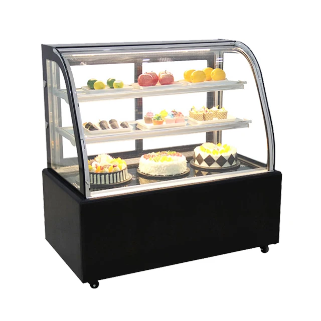Bakery Bread Dessert Freezer Cake Display Showcase Commercial Display Fridge Refrigerator