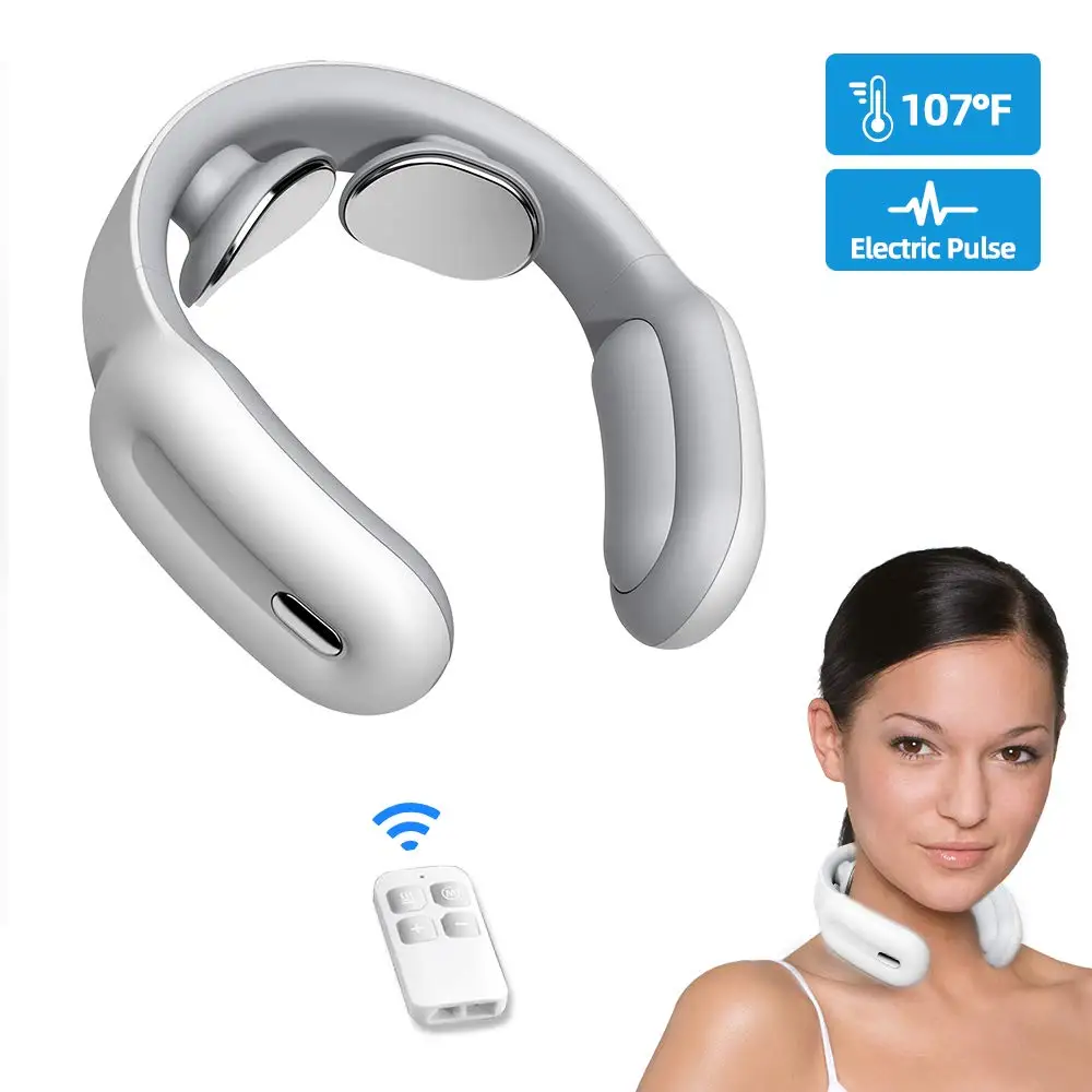 
ZRWM42 Portable Neck Massage Equipment with 3 Modes and 15 Intensities deep Tissue Massage for Neck 