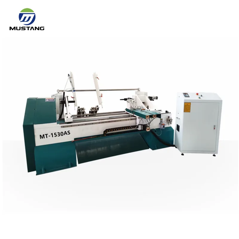 MT1530AS Automatic Feeding and Loading High Quality CNC Wood Lathe Machine Price