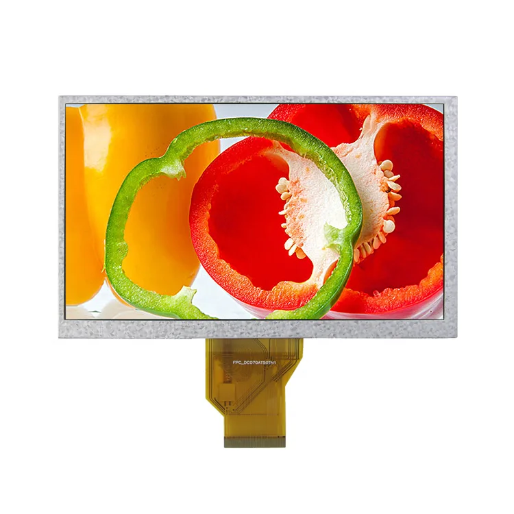 7,0 ЖК-дисплея с переориентацией в горизонтальной плоскости 1024*3(RGB)* 600 TTL RGB-24bit параллельно tft ЖК-панель