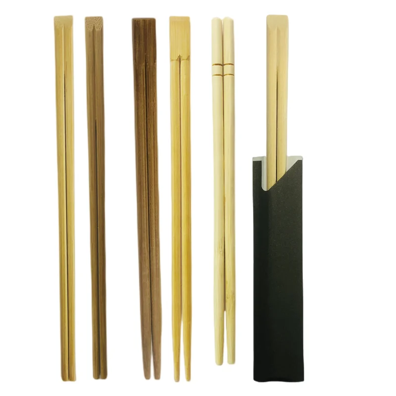 Hot Sale Popular Custom Wooden Bamboo Japanese Chinese Style Tensoge Chopsticks