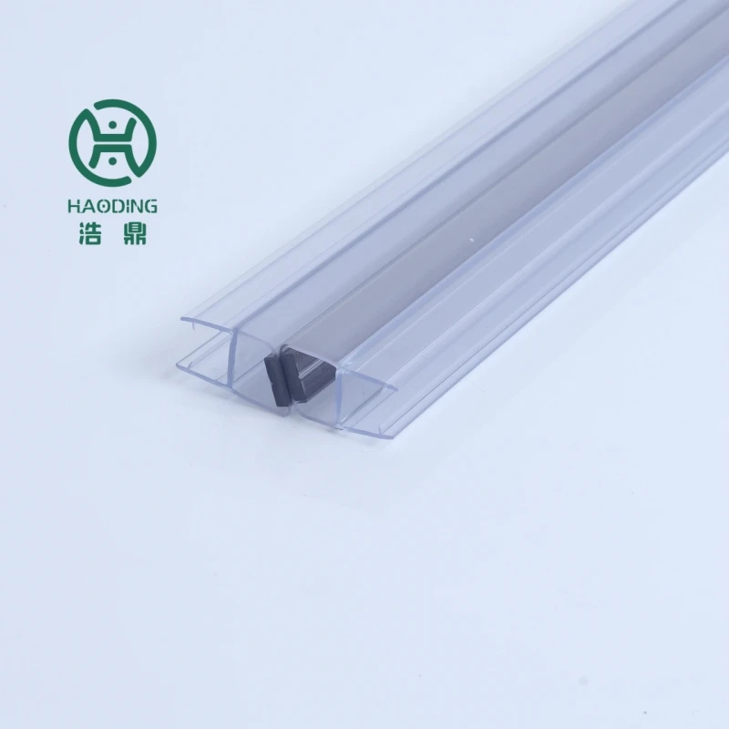 90/180 Degree Glass Door And Window Magnetic PVC Rubber Waterproof Seal Strip Shower Door Sealing Strip