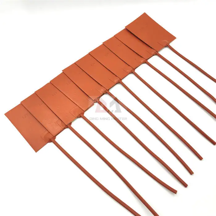 12v Engine Oil Pan Heater Silicone Rubber Heating Element