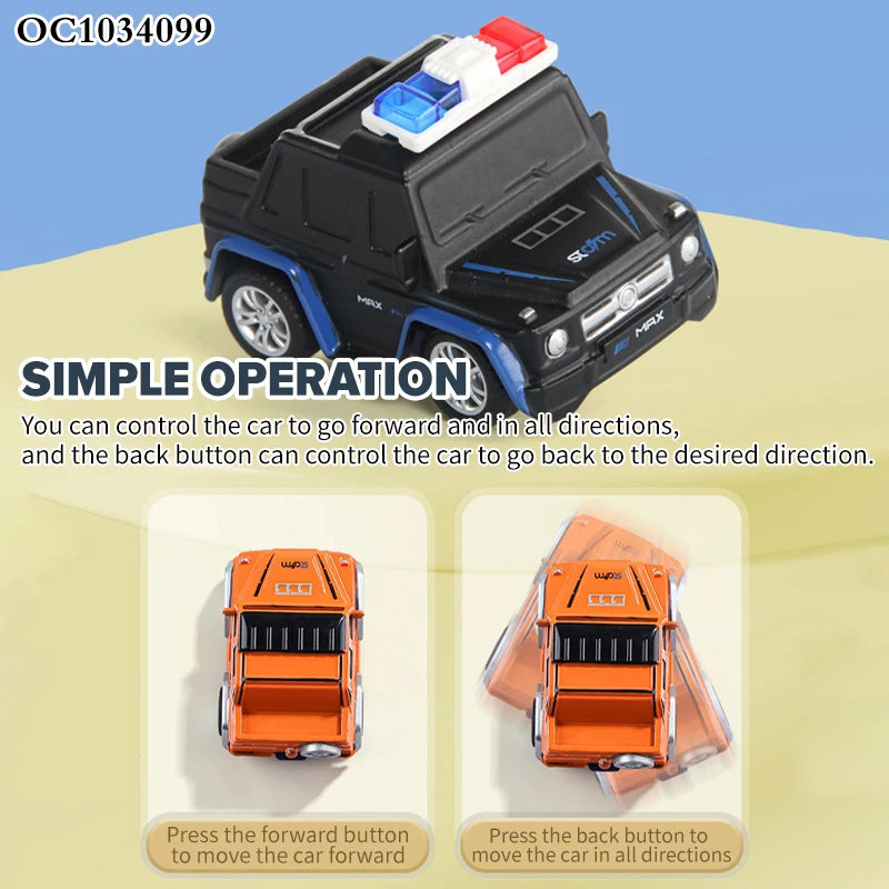 Interesting rc 2.4 ghz boys mini wrist watch remote control car toy for kids