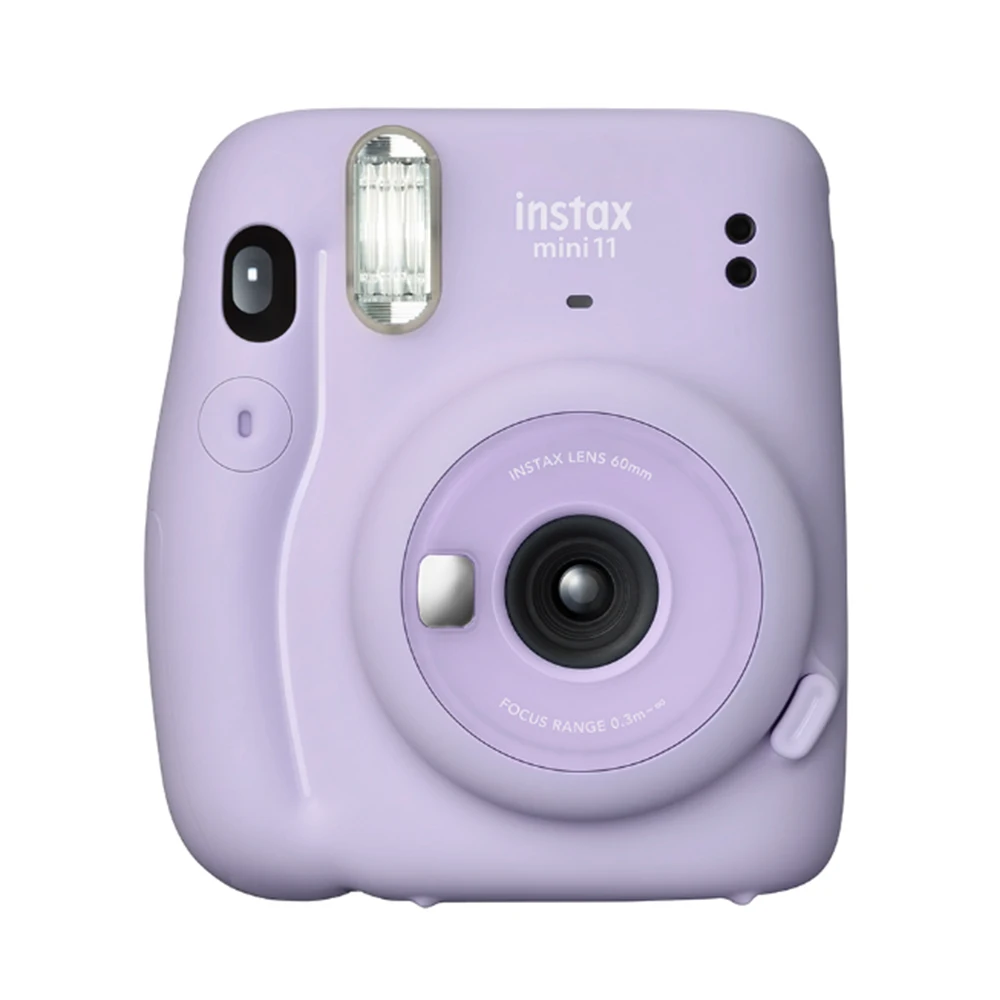 Автоматическая экспозиция Fujifilm Instax Mini 11 мгновенная камера пленочная камера с модной кнопкой украшения и светящейся кнопкой