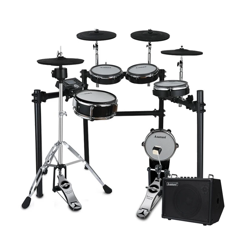 2022 new professional foldable Electric Drum Kit With Drum Stool Musical Instruments