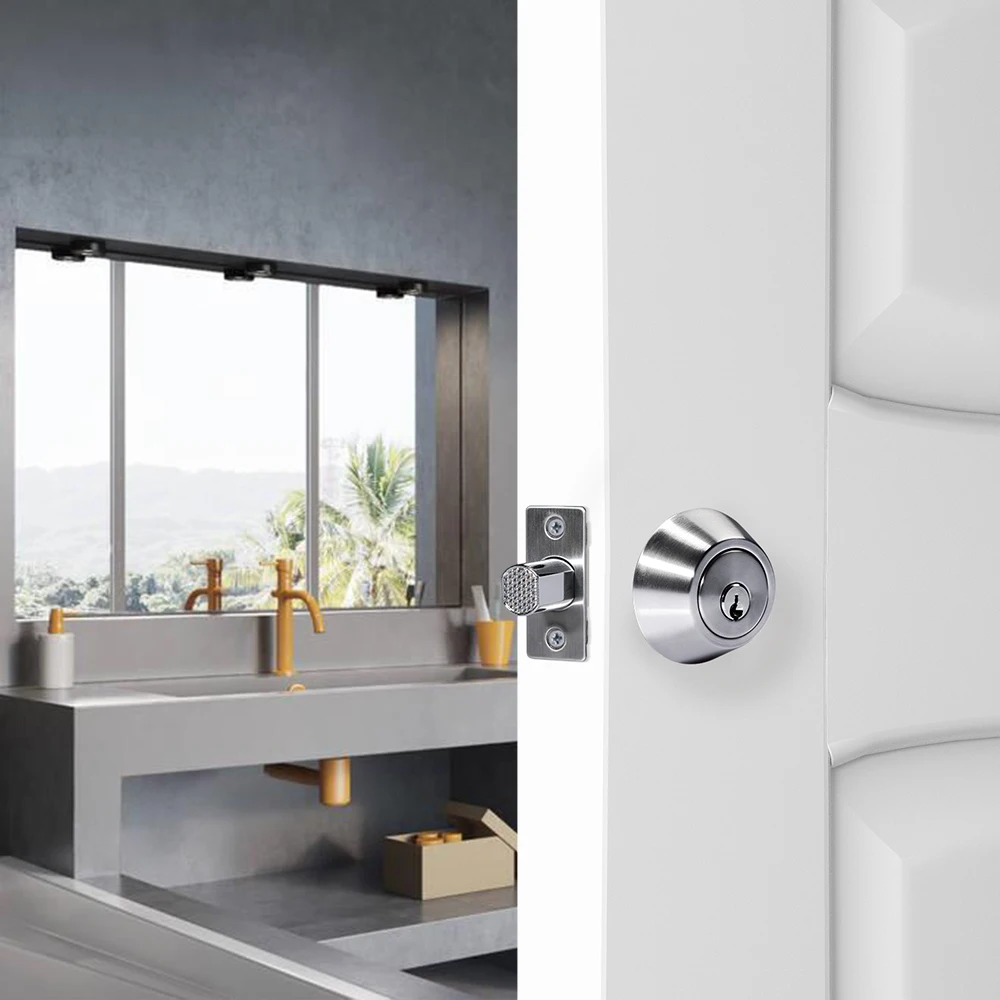 
Ecuador Venezuela Tubular Exterior Anti theft Wood Door Cylindrical And Keyed One Twist Knob Door Lock 