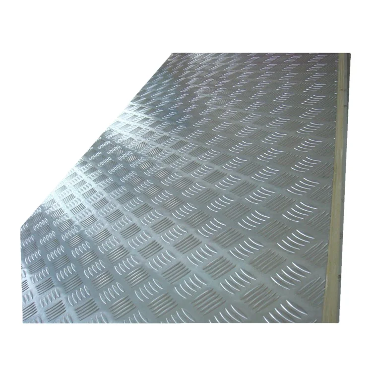 1060 3003 5052 5082 embossed sheet coil diamond pattern 1/2/3/4/5 bar  aluminum embossed diamond plate