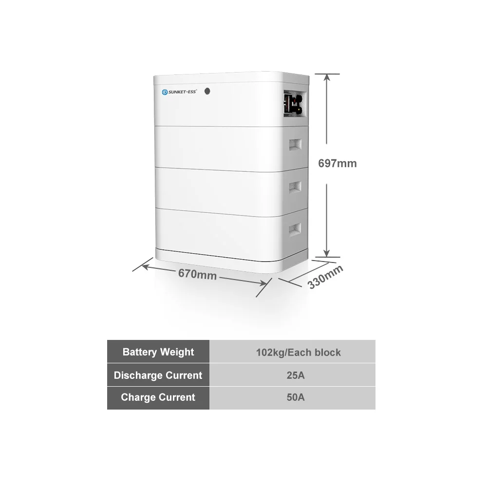 EU 9kwh-30kwh High-voltage Stacked Lithium Battery Commercial Use IP 54 LiFePO4 Battery with WiFi Smart BMS System