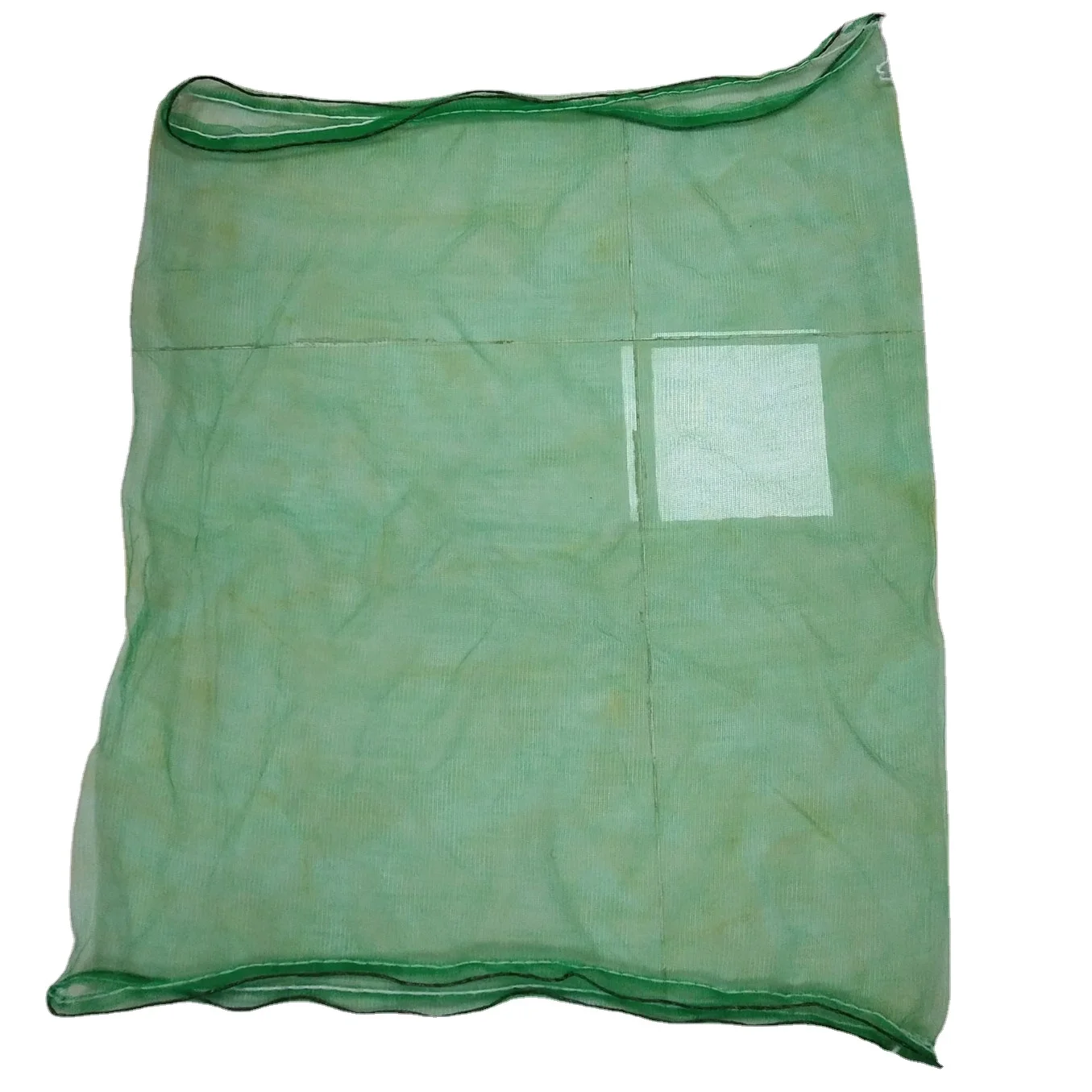 80x100 см зеленая моно нить HDPE Дата дерево сетка для пальмы сумка с черными тягами