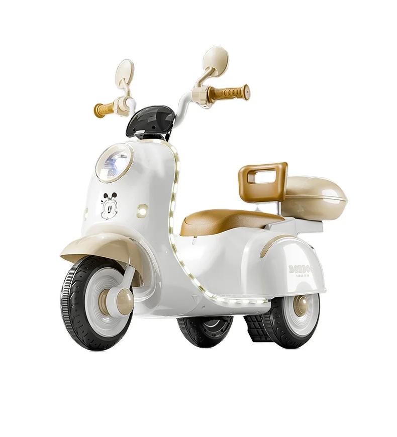 2024 new design electric vespa motorcycle power motor bike for 2-6 years old children ride-on cars