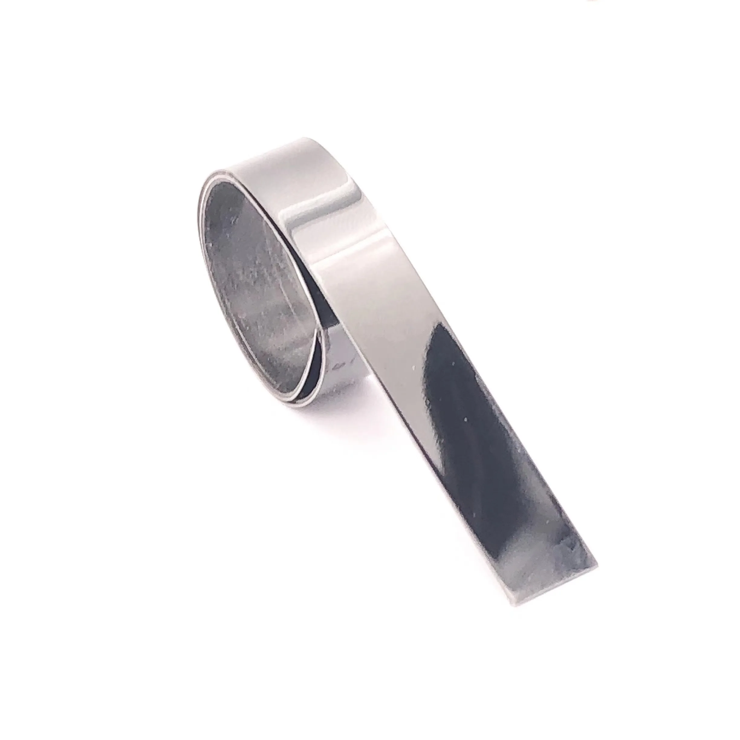 8K Mirror 201 Stainless Steel Self-Adhesive Strip Furnishing Flat Decorative  Wall Sticker