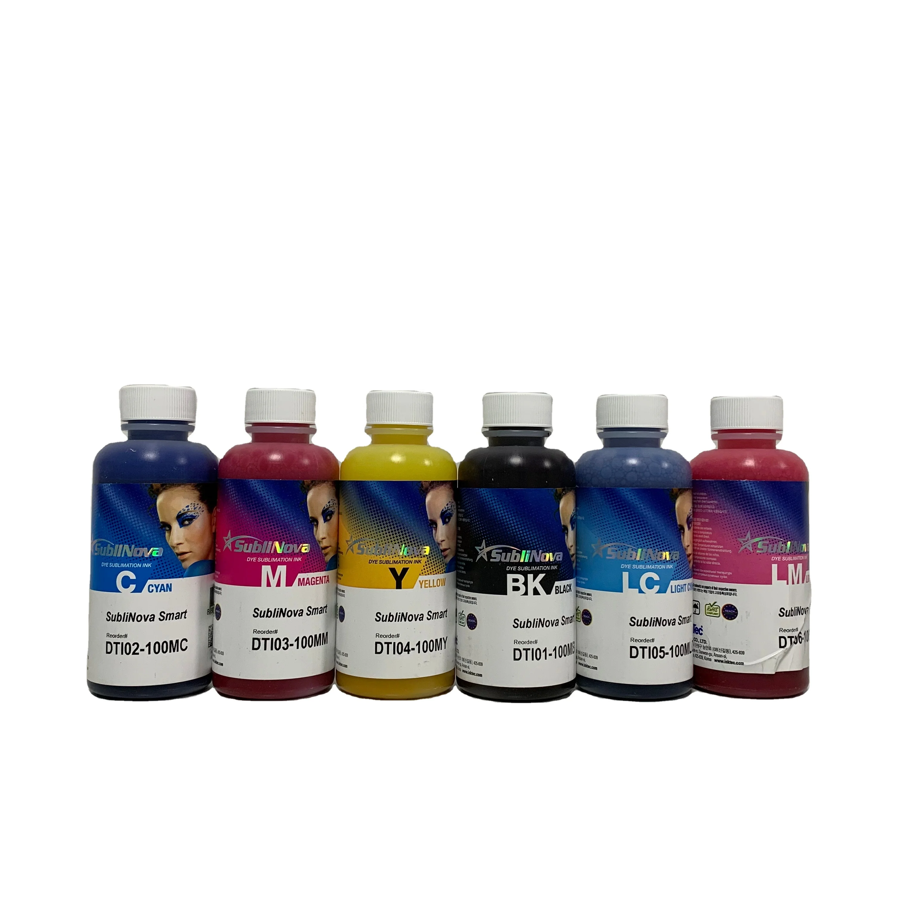 Korea Inktec sublinova DTI sublimation ink 100ml for desk printer