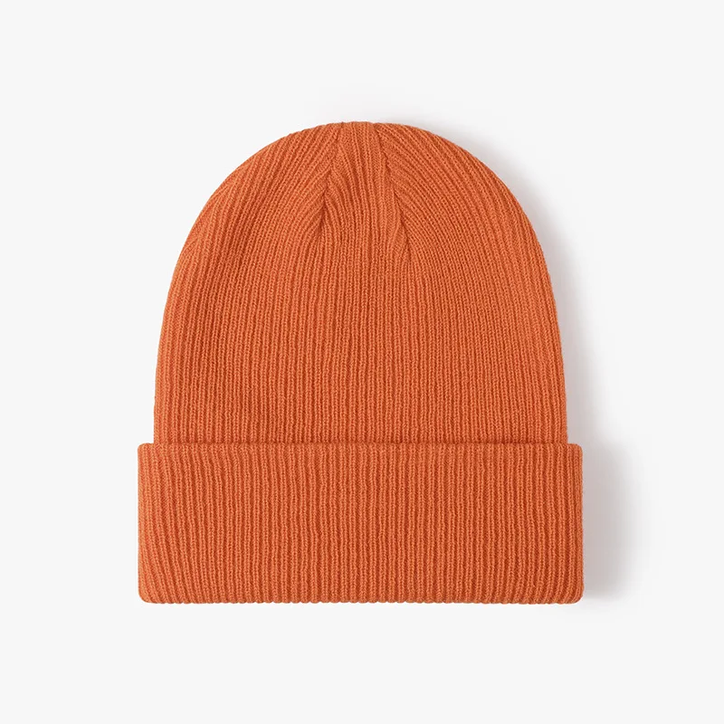 New unisex winter knitted urinal cap, soft and warm, high-quality knitted plain weave urinal cap wholesale