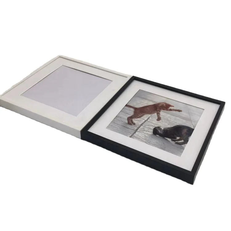 Square Removal Adhesive Photo frame 8x12 inch DIY plastic photo frame mixtiles