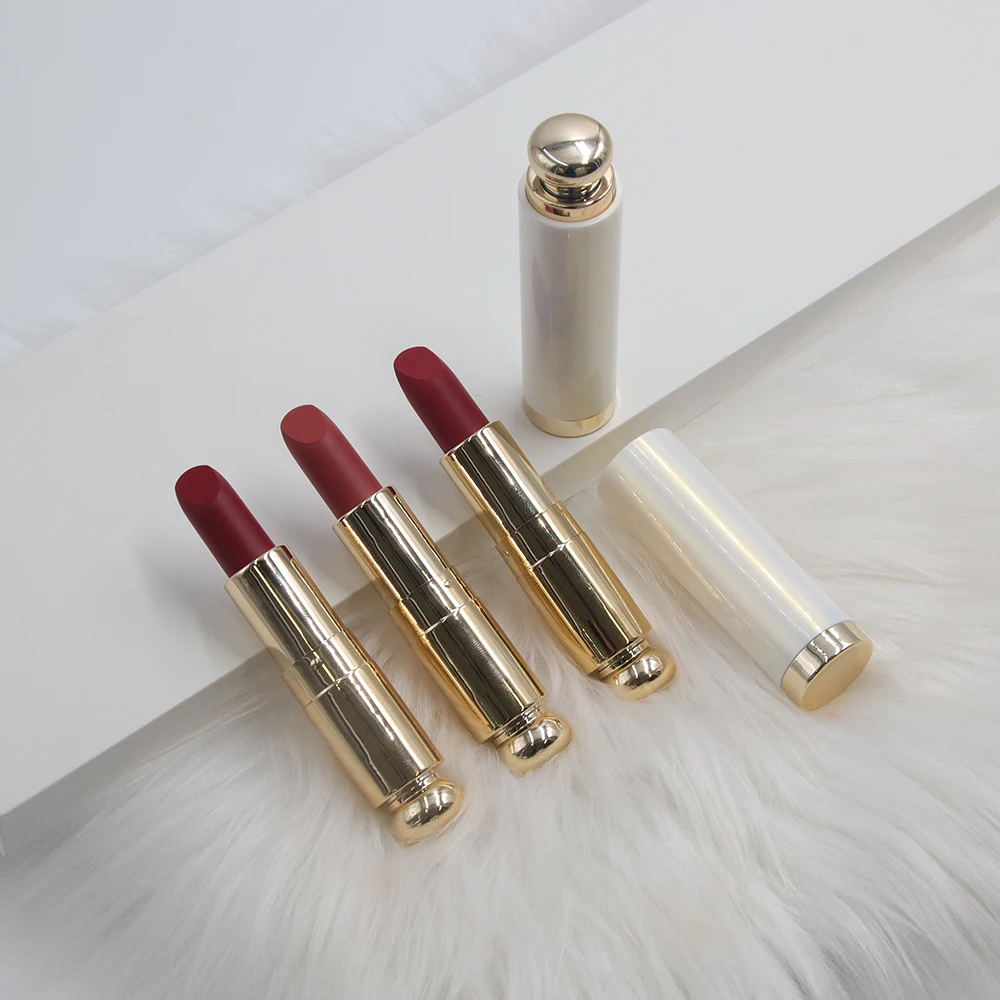 Factory Wholesale OEM Cosmetics Long Wearing Lipstick Talc Free Matte Lipstick
