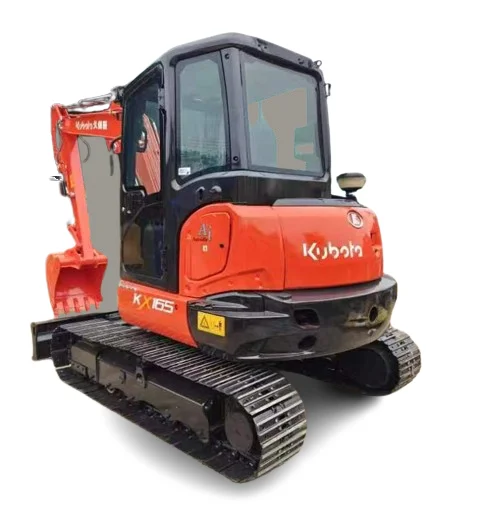 6 ton Second-hand kubota kx165 excavadora used hydraulic crawler mini used kubota excavators kx161 kx163 for sale