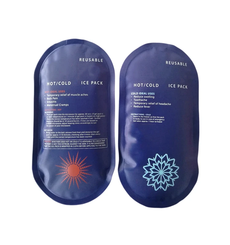 Top Selling Cold Pack Gel Reusable Long Lasting Multi Size Customize Hot And Cold Ice Pack
