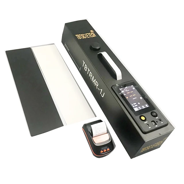 mobile retroreflectometer for road markings  measures the night visibility RL the Day Visibility Qd 30 15 meter geometry
